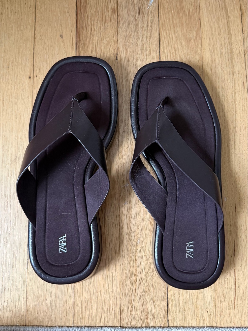 Zara Flat Strap Sandals - Picture 3 of 8